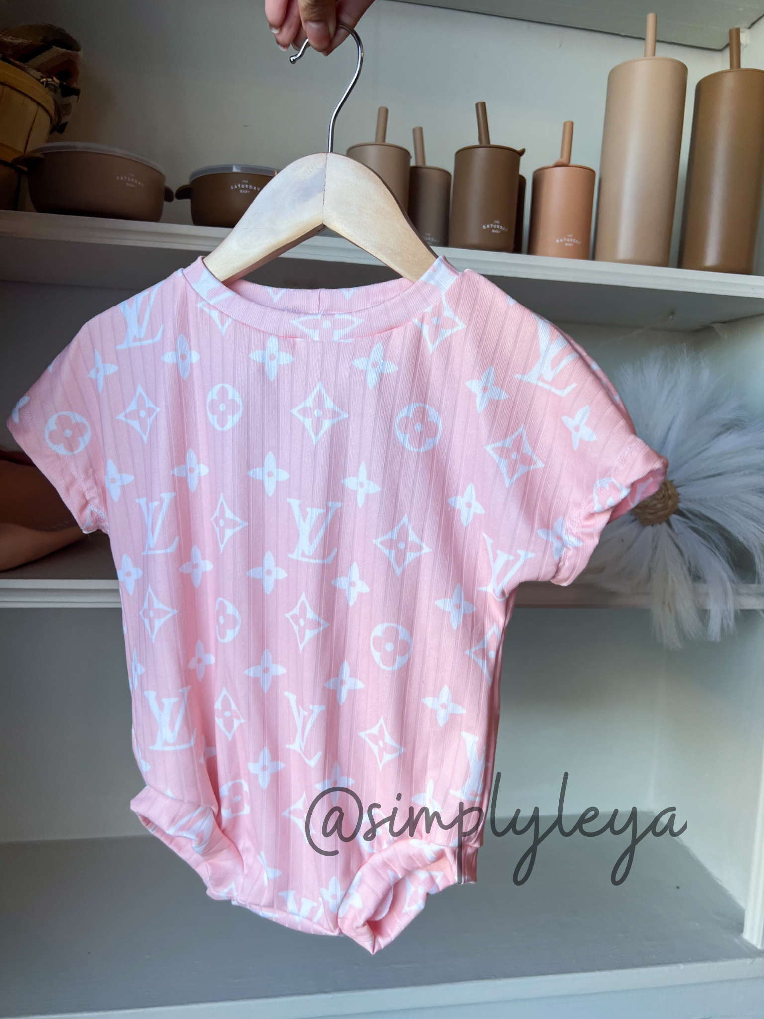 Baby Pink Inspired Romper